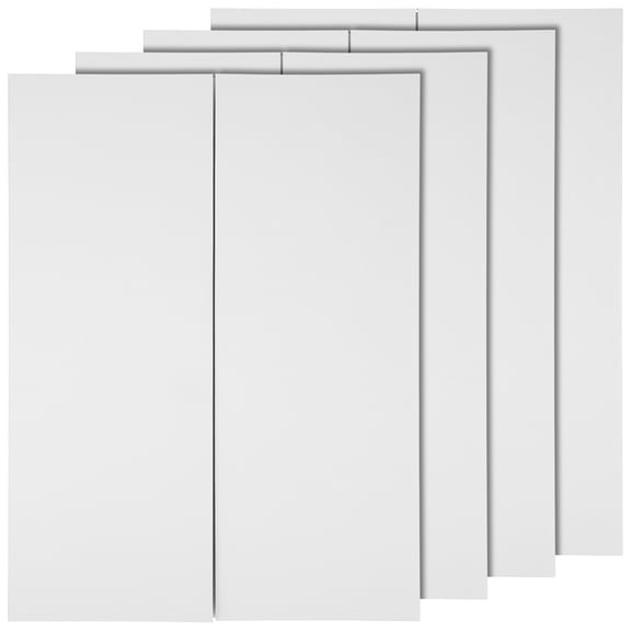OFFIGAM 4pcs Thick White Poster Board Cardboard for Creative Displays, Presentations, Crafts, and Events