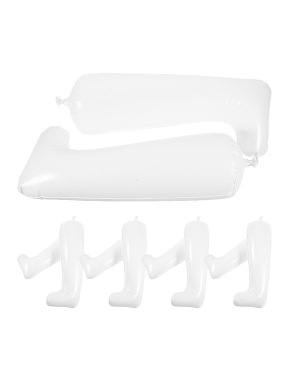 Transparent Inflatable Boot Shapers 5Pairs Prevent Creasing Bending
