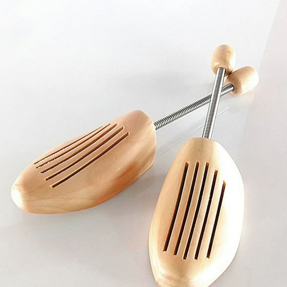 OFFIGAM 5 Pairs of Shoe Shaper for Sneakers Wood Adjustable Trees for Home Use