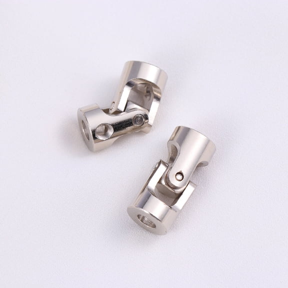 OFFIGAM 5Pcs Universal Joint Shaft Coupler Metal Connector for Model Cars, Boats, RC Vehicles