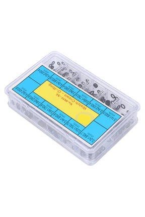 500Pcs Watch Back Cover Rubber O- Gasket Replacement Set