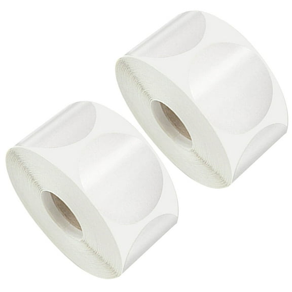 OFFIGAM 2 Packs Envelope Seal Stickers, 500 Labels Per Roll for Crafts, Food Packaging, and Secure Sealing