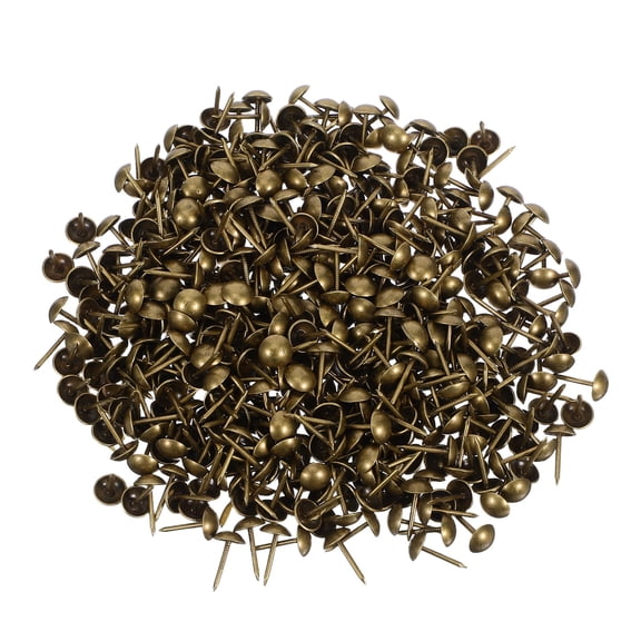 OFFIGAM 500pcs Sofa Decorative Nails Golden Iron Thumb Tacks Vintage Style for Home Decor Living Room Furniture