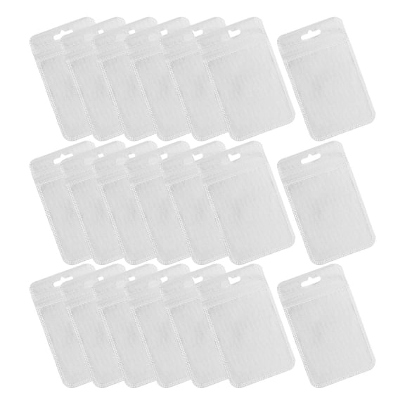 OFFIGAM 50PCS Small Sewing Pouches PP Silver Classification For Craft Supplies