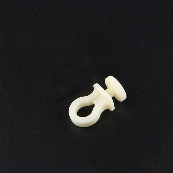 OFFIGAM Curtain Track Roller Beige Plastic Silent Runner for Home Curtains 50Pcs