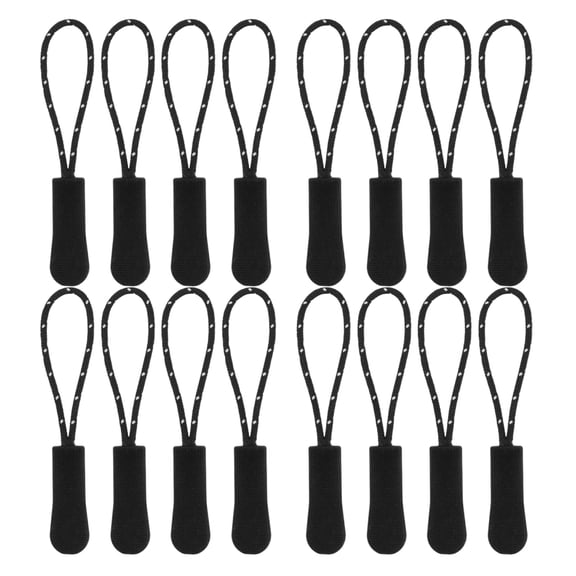 OFFIGAM 50Pcs Heavy Duty Zipper Pull Cord Extenders for Luggage Backpacks Suitcases with Durable Grip