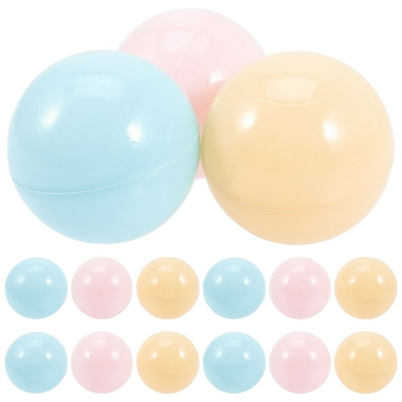 OFFIGAM 50 Pcs Round Plastic for Pits and Pools, Colorful for Kids Physical Activity and Sensory Fun