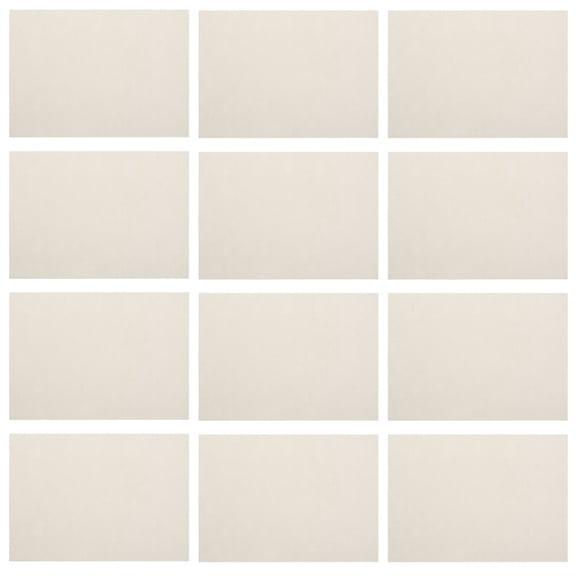 OFFIGAM 50Pcs White Textured Cardstock Paper for Printing Drawing and Scrapbooking Crafts