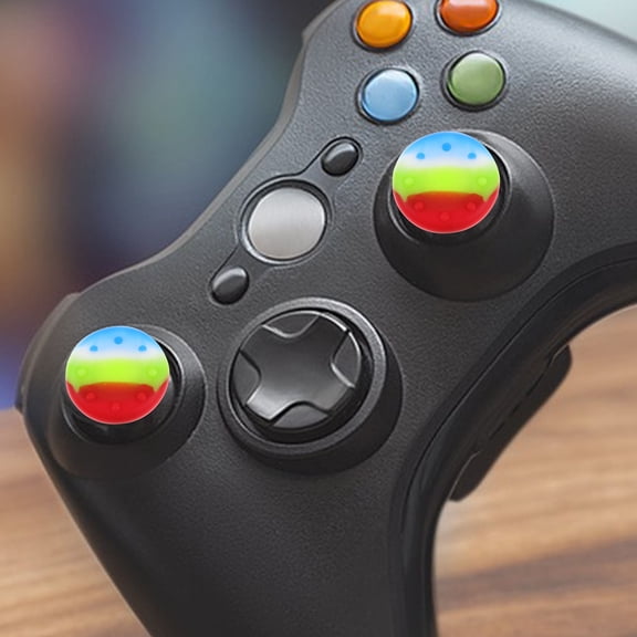 OFFIGAM 50pcs Silicone Thumb Joystick Caps for Controller Replacement, Joystick Cover Accessories for Gaming Controllers