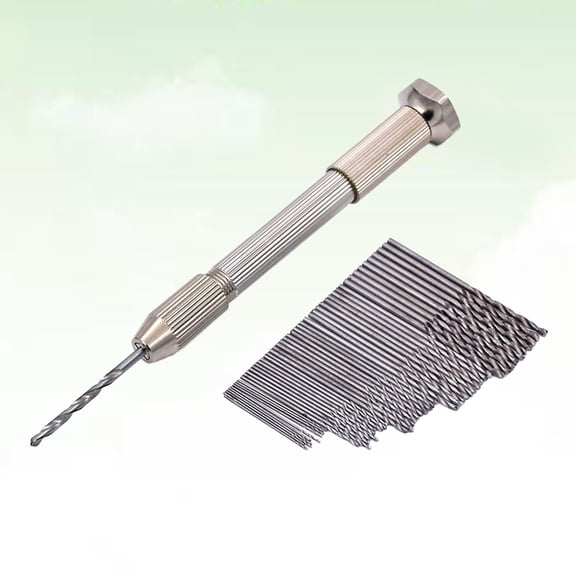 OFFIGAM 51-Piece Wire Gauge Drill Bit Set, Steel Precision Tools for Hand Drills, Repairs, , Hobbyists, and Detailed Projects