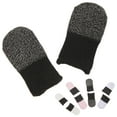 thumbnail image 1 of OFFIGAM 5Pairs Lightweight Gaming Finger Gloves Non Slip Sweat Resistant Finger Covers for Phones, 1 of 8