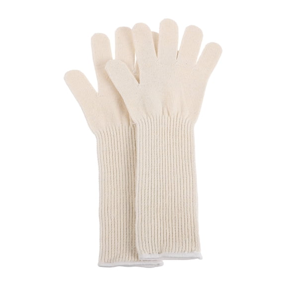 OFFIGAM 5Pairs Durable Nylon Work Gloves with Antistatic Palm for Warehouse and Site Work