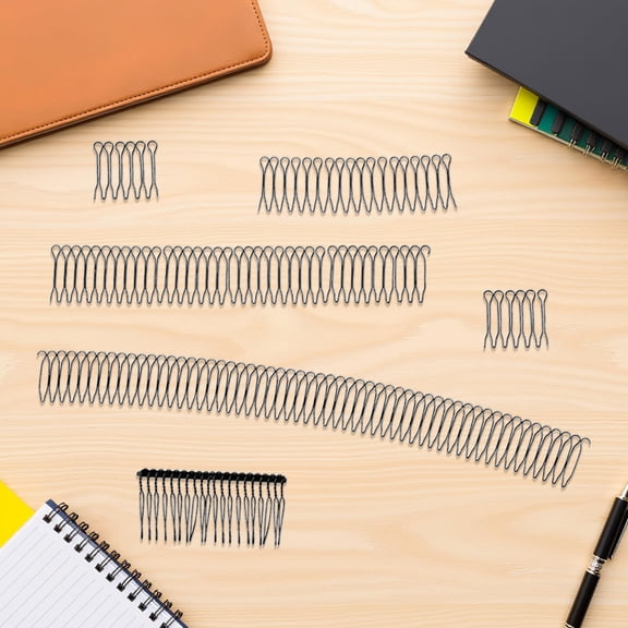 OFFIGAM 5-Pack Invisible U-Shape Back Hair Combs for Women, Hair Fixers for Daily Use and Styling