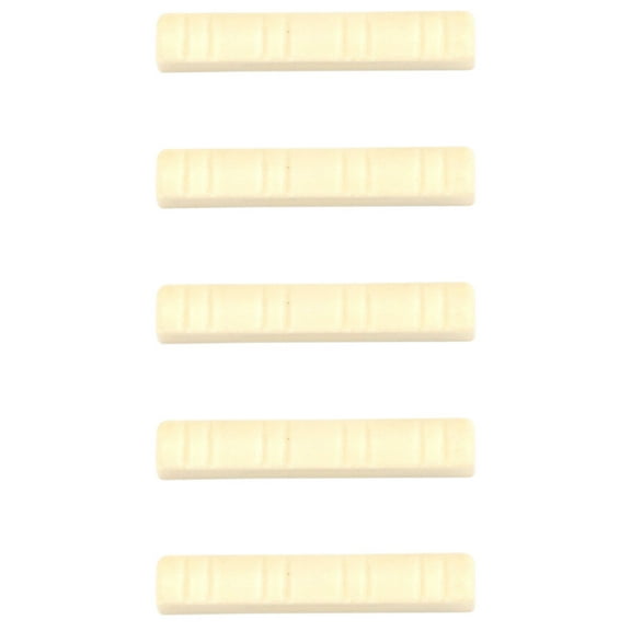 OFFIGAM 5Pcs Mandolin 8 String Nut Durable Plastic with Smooth Polished Surface