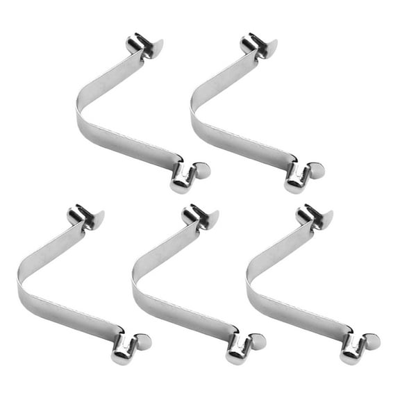 OFFIGAM Rust-Resistant Stainless Steel Snap Clasps for Pool Accessories, Easy to Install, 5-Pack Hardware