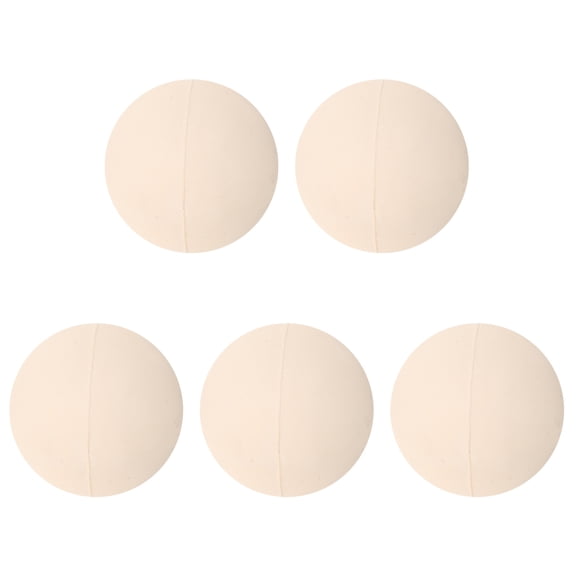 OFFIGAM 5Pcs Reusable Rubber Dryer Balls for Washing Machine Quiet Fabric Softening Solution