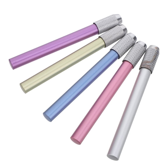 OFFIGAM 5Pcs Universal Pencil Lengthener Holders for Standard and Colored Pencil Use