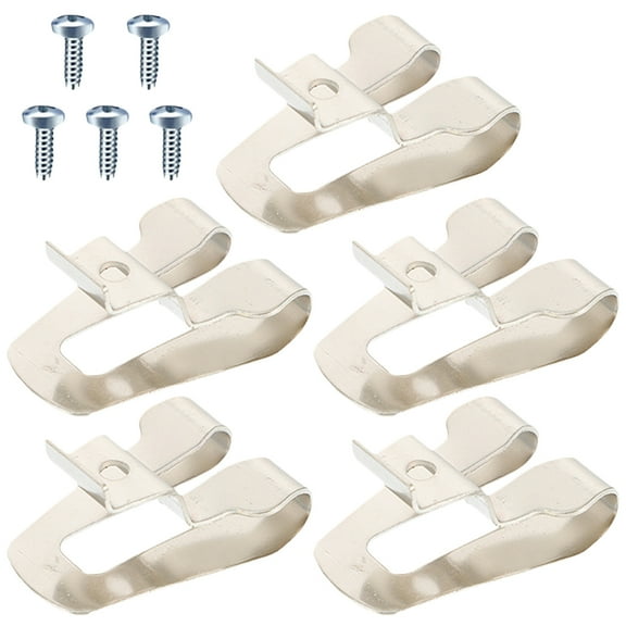 OFFIGAM 5 Sets Steel Hook Tool Clips for Tool Belt Accessories Heavy Duty Work Gear