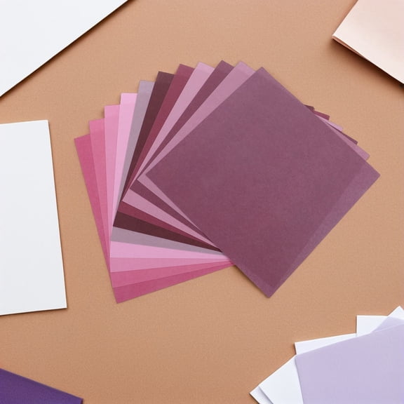 OFFIGAM 15x15cm Double Sided Origami Paper Pink 60pcs 60 Sheets for Craft