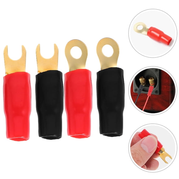 OFFIGAM 6Pairs Shrink Wire Connectors Kit Assorted Color Electrical Terminals for Automotive