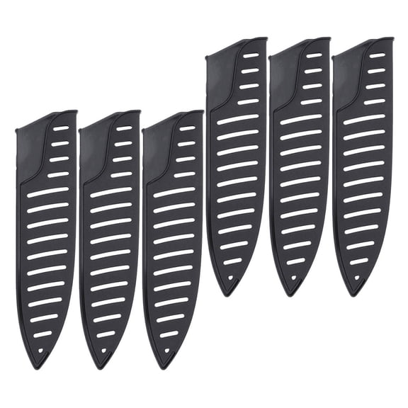 OFFIGAM 6Pcs Plastic Cutter Sleeves for Chef Knives Kitchen Utensil Guards