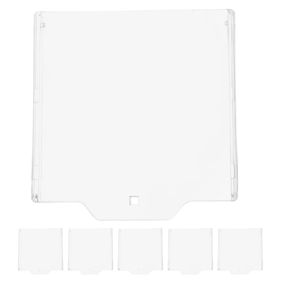 OFFIGAM 6Pcs Clear Alarm Station Shield for Fire Pull Station with Broad Compatibility