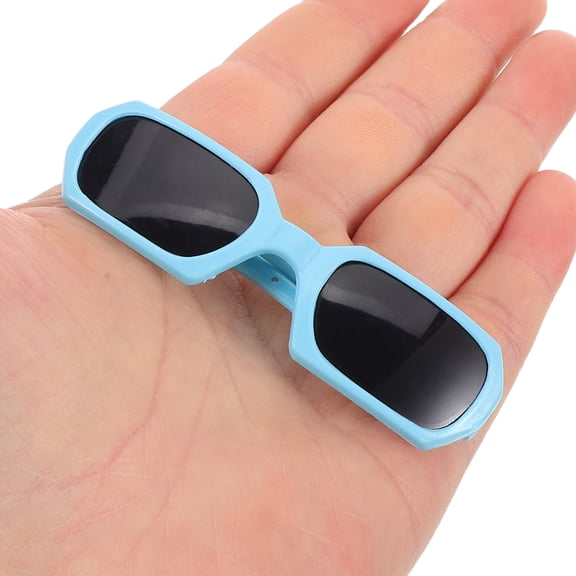 OFFIGAM 6Pcs Doll Optical Glasses Assorted Color for 18 Inch Dolls with Realistic Details Beach Outings