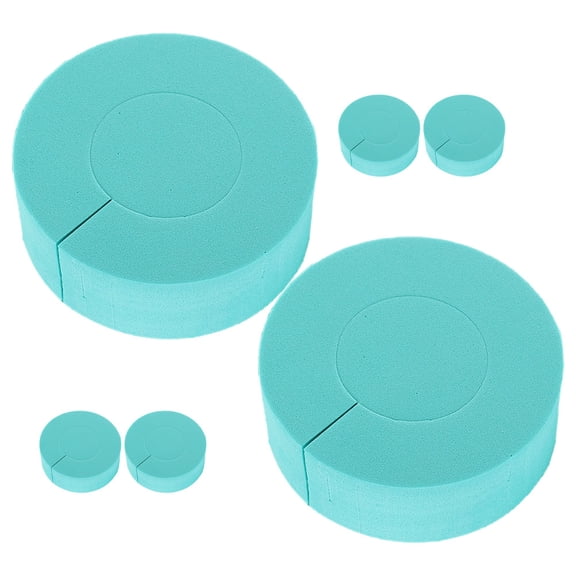 OFFIGAM 6-Piece Hair Sponge Roller Set for Curling, Styling, and Defining C-Shaped Hair Hold Tools