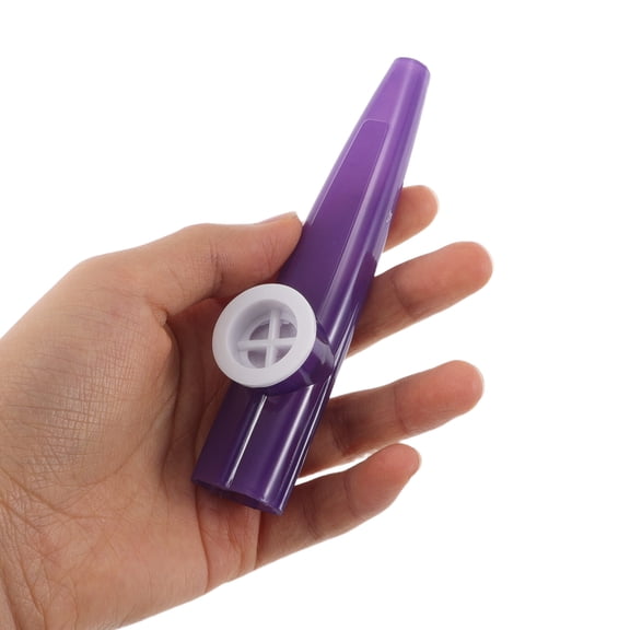 OFFIGAM Set of 6 Portable Plastic Kazoos for Kids Toddlers with Unique Sound Easy-to-Clean Musical Toy Instruments
