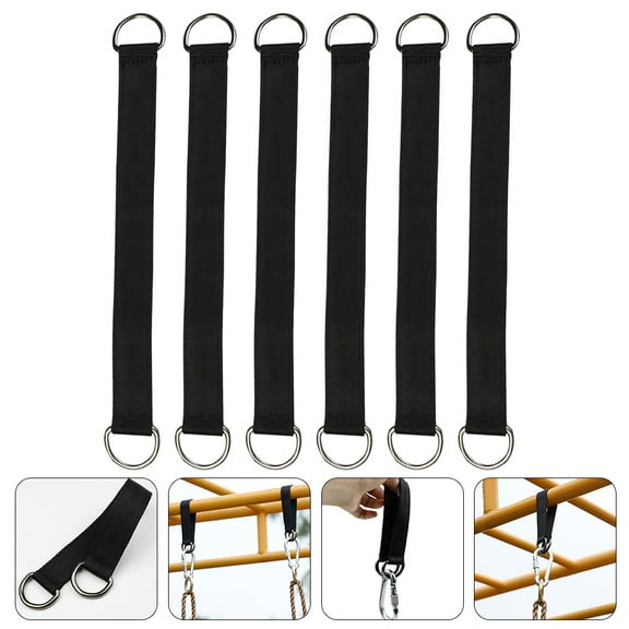 OFFIGAM 6-Pack Heavy Duty Swing Straps for Outdoor Tree Swings with Polyester Material and Secure Fastening