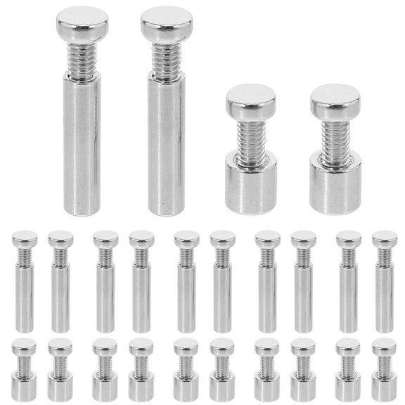 OFFIGAM 6Set Floating Frame Hardware Kit Silver Durable Metal Photo Frame Clips for Home Wall Mounting