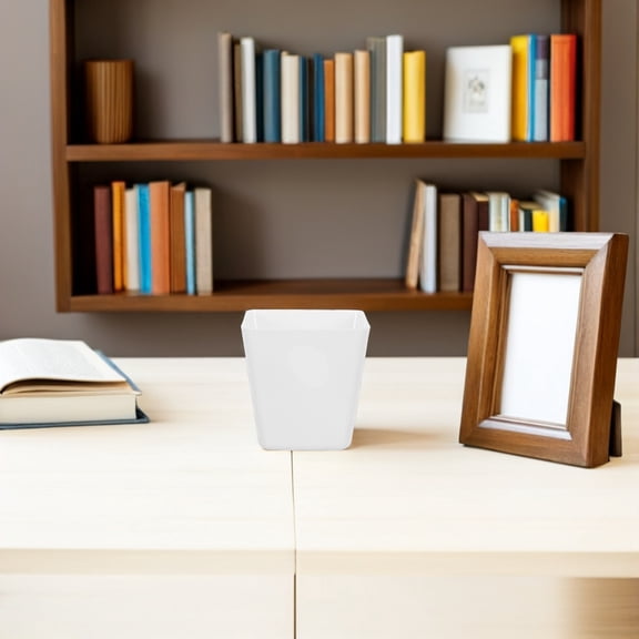 OFFIGAM 6Sets Wall Peg Board Organizer with Adjustable Metal Hooks Plastic Storage Bins for Office