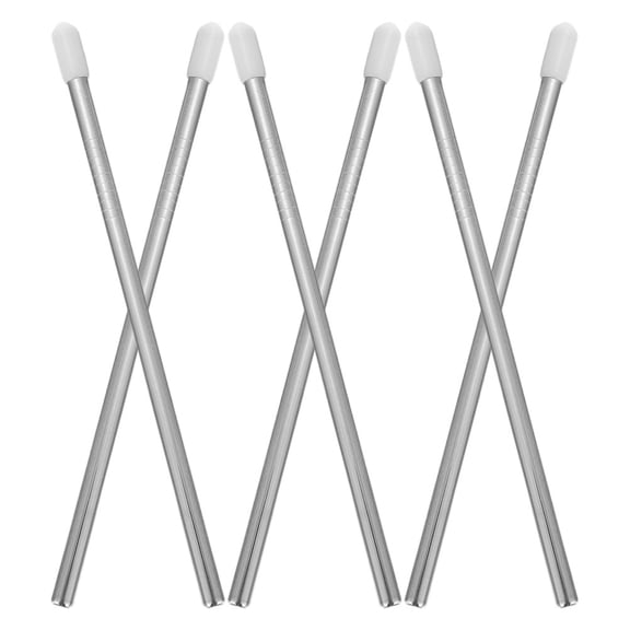 OFFIGAM 6pcs Drain Cup Holder Dishwasher Bottle Drainer Rack Stainless Steel Compact Design for Families