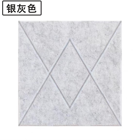 OFFIGAM 6pcs Grey Polyester VShaped Board for Office Creative Displays and Sound Absorption