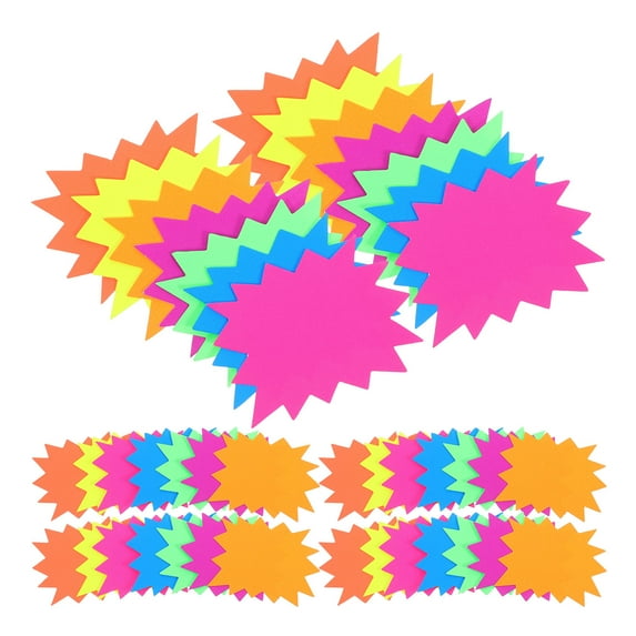 OFFIGAM 80pcs Colorful Removable Marking Stickers for Office, Retail, Garage, and Highlighting Tags, Labeling Supplies