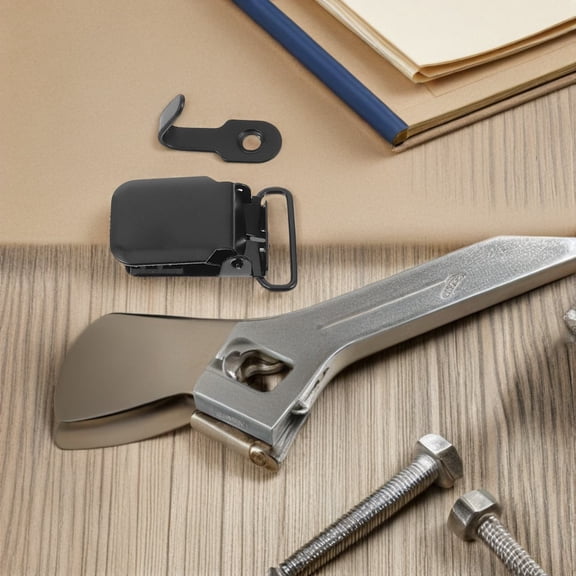 OFFIGAM Heavy Duty Iron Rug Hangers, Black, Easy Installation, for Storage and Display