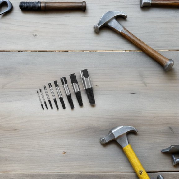 OFFIGAM 8Pcs Threaded Bolt Remover Kit for Precision Screw Extraction and Repair