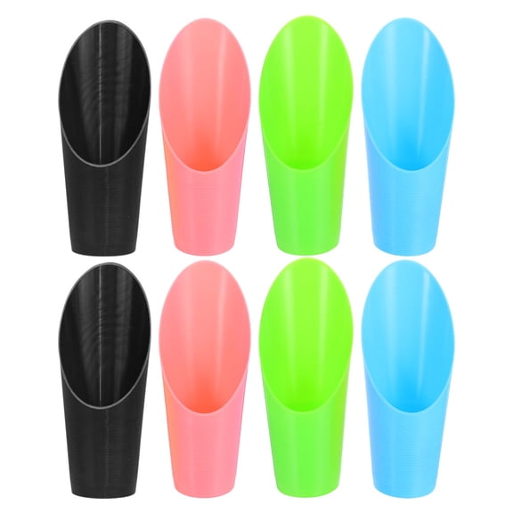 OFFIGAM 8-Piece Garden Trowel Set with Plastic Handles for Bonsai, , and Small Plants, Assorted Colors