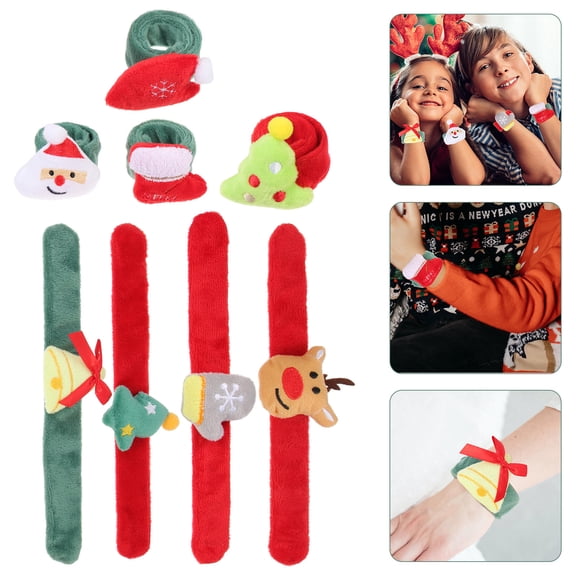 OFFIGAM Kids Slap Bands Birthday Party Favors Assorted Colors Flexible Fun Wristbands