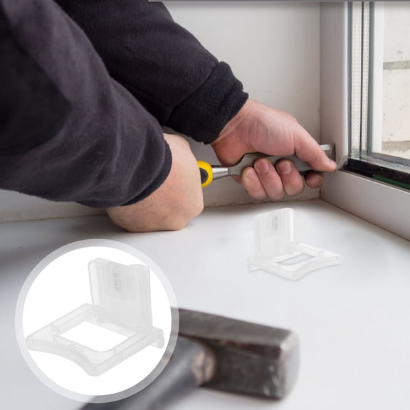 OFFIGAM Child Safety Drawer Locks Transparent ABS Sliding Locks for Cabinets, , and Furniture