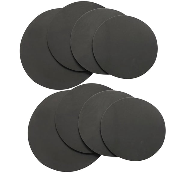OFFIGAM 8-Piece Drum Mute Pad Set for Quiet Practice, Noise Reduction Mats for Low Volume Drum Sessions and Silent Drumming