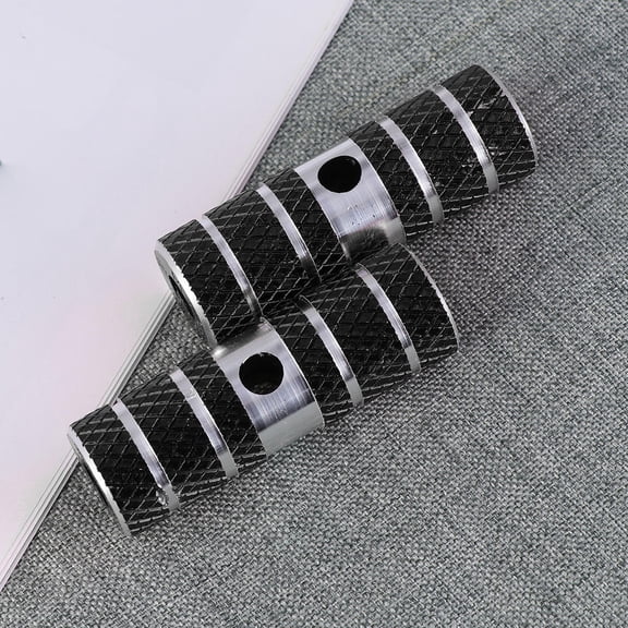 OFFIGAM Aluminum Alloy Bike Pegs for Mountain and Regular with Quick Release Pedals Black