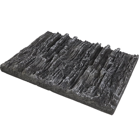 OFFIGAM Aquarium Background Board Dark Grey 3D Decorative Fish Tank Landscape Panel