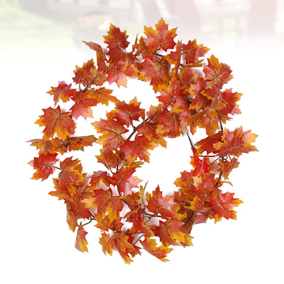 OFFIGAM Artificial Cane Plants for Thanksgiving Home Decor, Fall Seasonal Decoration, 1 Set