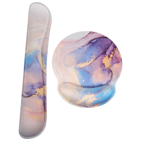 OFFIGAM Assorted Foam Mouse Wrist Support with Antislip Bottom for Comfortable Computer Use, Ergonomic Design