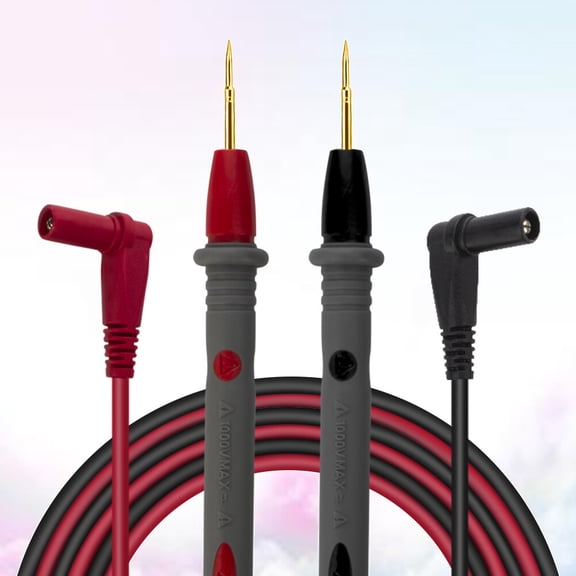 OFFIGAM Back to School PT1008 Test Lead Black High Precision Electrical Test Wire 1 Set 15.1 x 0.4 x 0.4 Laboratory Use