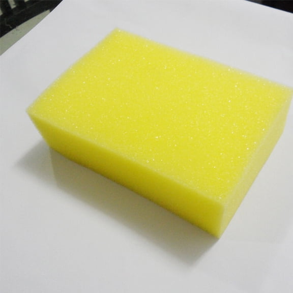 OFFIGAM Yellow Sponge Brush Hair with Soft Skin Friendly Material Convenient for Home and Travel Use