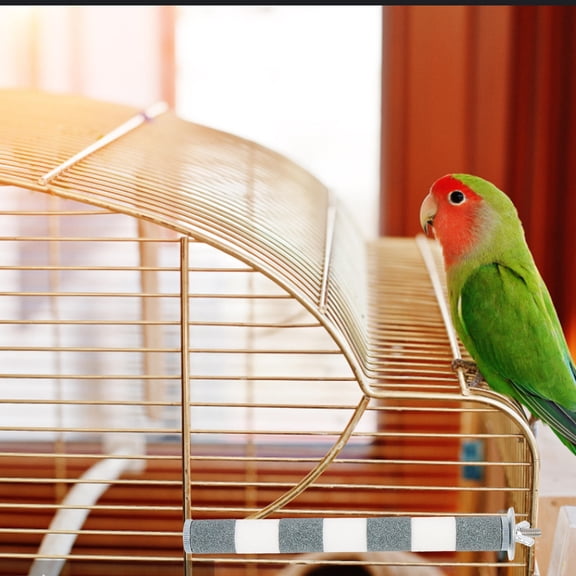 OFFIGAM Bird Cage Perch Stand Rod for Parakeets and Parrots with Balance Training