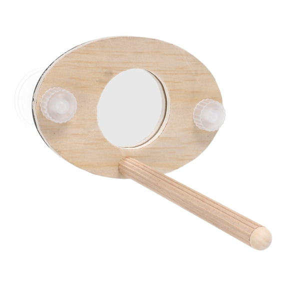 OFFIGAM Wooden Bird Swing Perch Platform for Parrots - Travel Friendly 1 Set