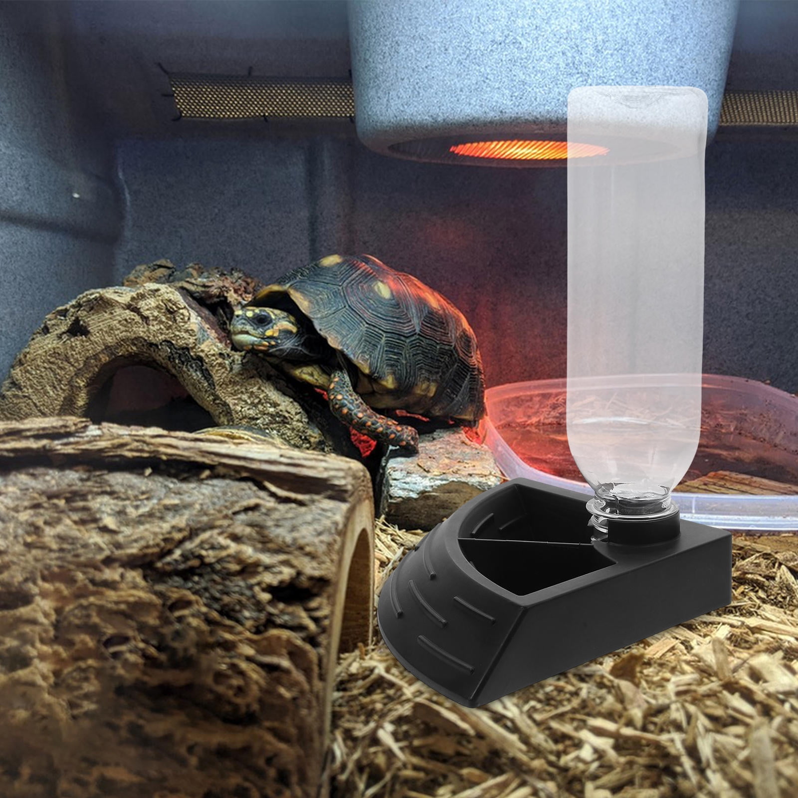 OFFIGAM Snake Water Dish Automatic Water Feeding Reptile 1 Set ...